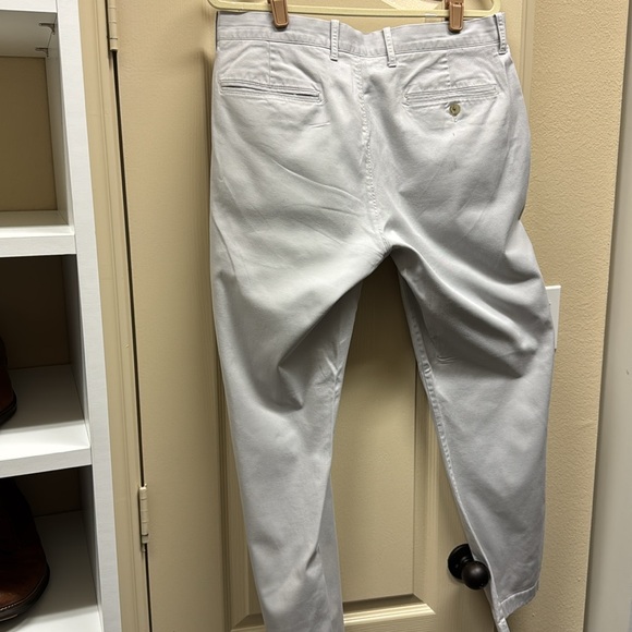 J Crew Factory Grey Khaki Mens Pants 34W 32L - Picture 3 of 3